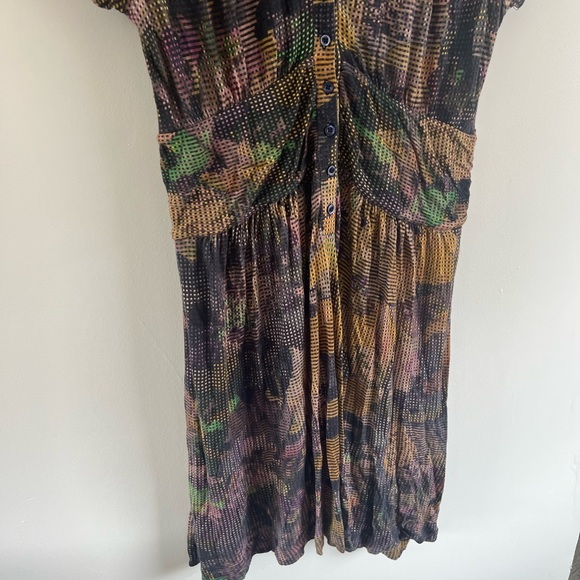 Size 14 French Connection Abstract Print Dress - Picture 3 of 7